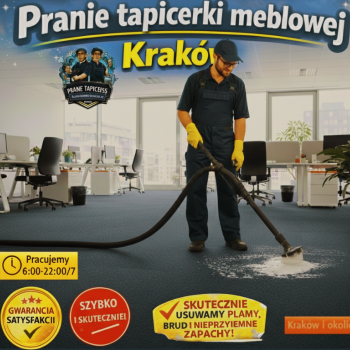 Ogłoszenie - Pranie tapicerki meblowej Kraków - Małopolskie - 150,00 zł