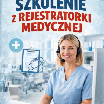 Ogłoszenie - Szkolenie Rejestratorka Medyczna już w lutym ! - Świętokrzyskie - 1 200,00 zł