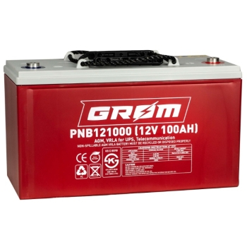 Ogłoszenie - Akumulator GROM AGM PNB121000 12V 100Ah
