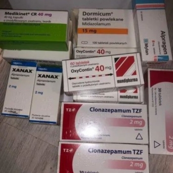 Ogłoszenie - Sprzedam OxyContin,Clonazepamum TZF Tramal retard / Tramadol stada Doreta Skudexa-Relanium, OxyDolor, Pfizer Xanax 2mg