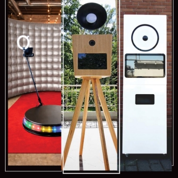 Ogłoszenie - Fotobudka MykPstryk - Retro - klasyczna - 360