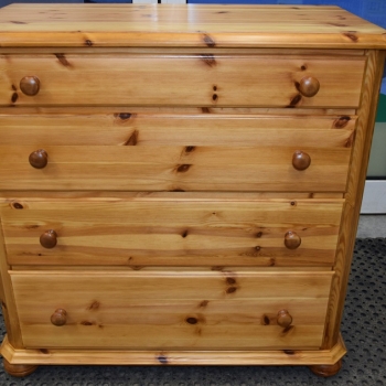 Ogłoszenie - komoda z szufladami z drewna sosnowego - jak nowa