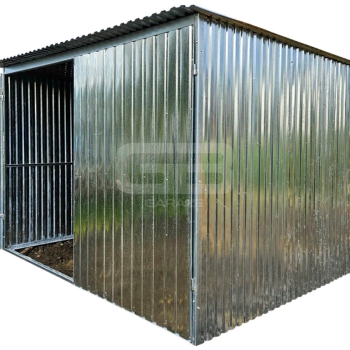 Ogłoszenie - Garaż 3×5 m blaszany – II gat – konstrukcja wolnostojąca – na budowe GB110