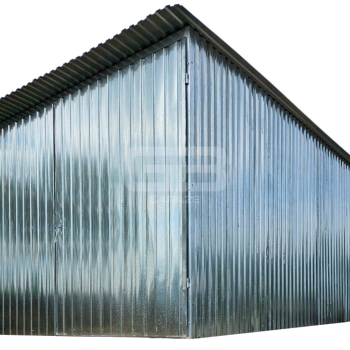 Ogłoszenie - Garaż 3×5 m blaszany – II gat – konstrukcja wolnostojąca – na budowe GB113