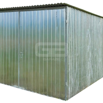 Ogłoszenie - Garaż 3×5 m blaszany – II gat. – konstrukcja wolnostojąca – na budowe GB114