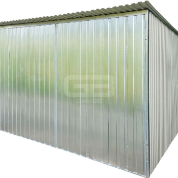 Ogłoszenie - Garaż blaszany 3x5m II gat - blaszak na budowę - wolnostojący - brama - dach spad w tył GB125 - Mysłowice - 1 890,00 zł