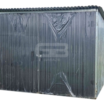 Ogłoszenie - Garaż blaszany 3x5m II gat. - blaszak na budowę - wolnostojący - brama - dach spad w tył GB126 - Siedlce - 1 890,00 zł