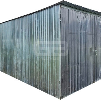 Ogłoszenie - Blaszak 3×5 m II gatunek – wolnostojący – garaż na plac budowy GB104