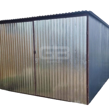 Ogłoszenie - Garaż blaszany 3x5 Brama ocynk - spad w tył GB142 - Kalisz - 2 390,00 zł