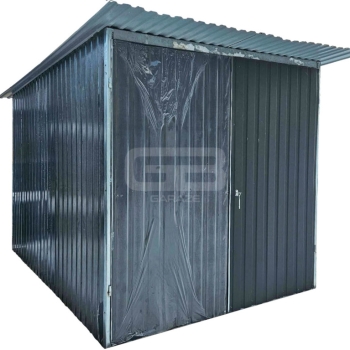 Ogłoszenie - Blaszak 3×5 m II gat – garaż na budowę – konstrukcja wolnostojąca – brama – spad dachu do tyłu GB100 - Włocławek - 1 890,00 zł