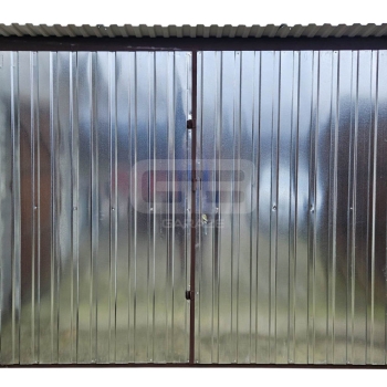 Ogłoszenie - Garaż blaszany 3x5m - spad w tył - ocynk wolnostojący GB127