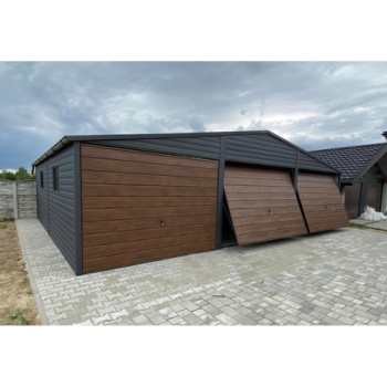 Ogłoszenie - Garaż blaszany 9×6 – Brama 1.90 + automaty
