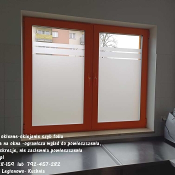 Ogłoszenie - Folei okienne Głębocka, Skarbka z Gór, Białołęcka, Ostródźka, Płochocińska, Kobiałka, Mochtyńska, Małej Żabki- Oklejanie