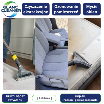 Ogłoszenie - WIRY Czyszczenie ekstrakcyjne: pranie dywanów, wykładzin, mebli tapicerowanych, materacy, tapicerki samochodowej