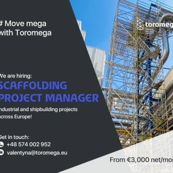 Ogłoszenie - Project Manager ds. Rusztowań