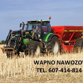Ogłoszenie - WAPNO NAWOZOWE Z MAGNEZEM Z KOPALNI JÓZEFKA