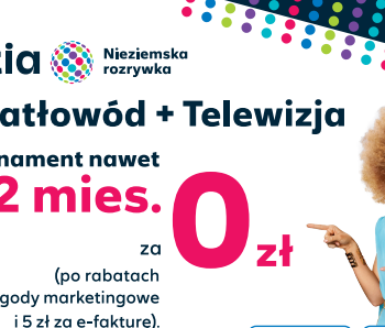 Ogłoszenie - Szybki internet 1 GB/s + TV