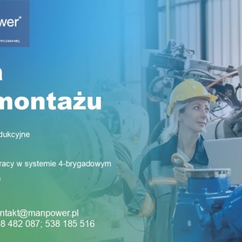 Ogłoszenie - Zatrudniamy na stanowiska monterskie, elektryczne duży zakład Łódź  Bałuty - Łódź - 5 000,00 zł