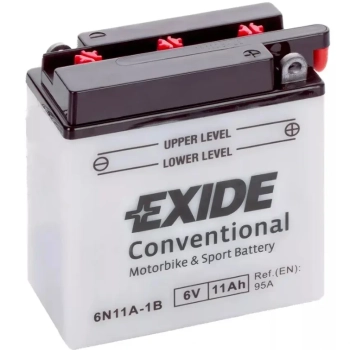 Ogłoszenie - Akumulator motocyklowy EXIDE 6N11A-1B 6V 11Ah 95A EN P+