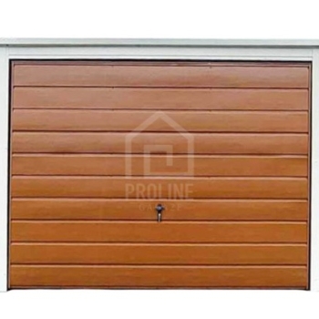 Ogłoszenie - Garaż Blaszany 6X6 + Wiata 4X6 - 2x Brama Uchylna  – Biały - Ścianka Działowa Spad w tył PLG228