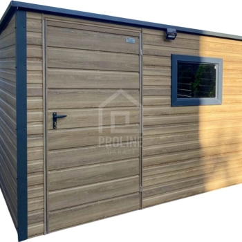Ogłoszenie - Schowek – domek ogrodowy 3×2 – drzwi – okno - drewnopodobny – dach spad w tył PLG262