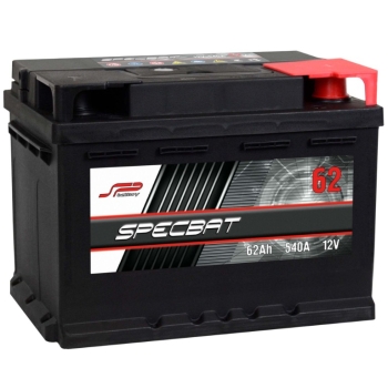 Ogłoszenie - Akumulator SPECBAT 62Ah 540A EN PRAWY PLUS wysoki - Tarnobrzeg - 299,00 zł