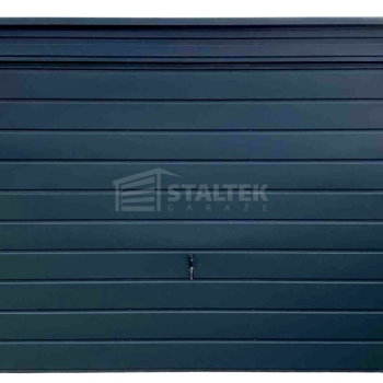 Ogłoszenie - Garaż blaszany 3x6m - Brama uchylna - antracyt - dach spad w tył  ST154
