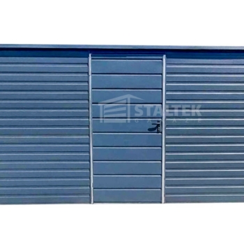 Ogłoszenie - Schowek - Domek Ogrodowy 6x3m - Drzwi - Antracyt - dach spad w tył ST157