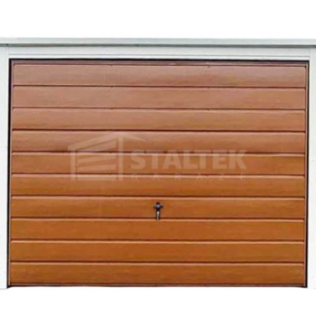 Ogłoszenie - Garaż Blaszany 6X6 + Wiata 4X6 - 2x Brama Uchylna  – Biały - Ścianka Działowa Spad w tył  ST219