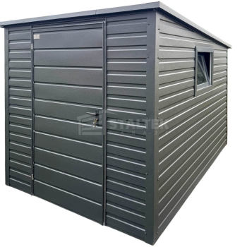 Ogłoszenie - Schowek – Domek Ogrodowy 2×3m  – Drzwi – Okno – Antracyt – Dach Spad w tył ST220