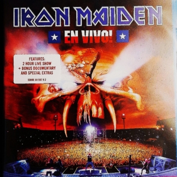 Ogłoszenie - B.R. Nowy Polecam Koncert Blu Ray IRON MAIDEN Live Santiago-Chile - Łódzkie - 89,00 zł