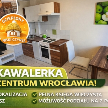 Ogłoszenie - 2pok, 39met, okolice Stacyjnej BALKON/KOMÓRKA/WINDA (Wrocław)