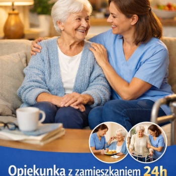 Ogłoszenie - Szukasz opieki dla bliskiej osoby starszej? Opieka 24h w domu