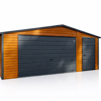 Ogłoszenie - Garaż Blaszany Blaszak 5x5 Dwuspadowy Drewnopodobny PRODUCENT!