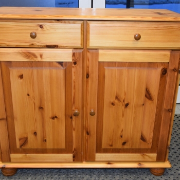 Ogłoszenie - komoda z drewna sosnowego - jak nowa