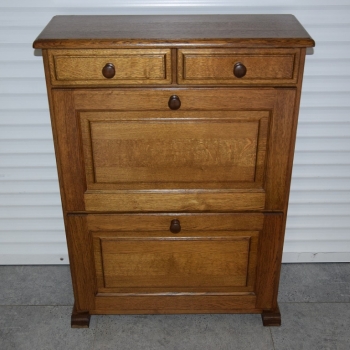 Ogłoszenie - szafka na buty z drewna dębowego - jak nowa