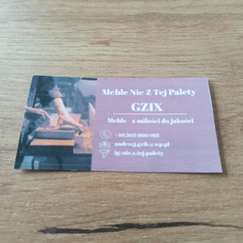 Ogłoszenie - meble nie z tej palety