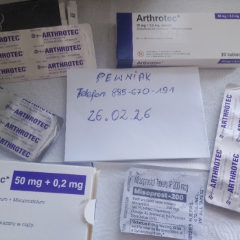 Ogłoszenie - Arthrotec Forte .Arthrotec 50 Misoprostol