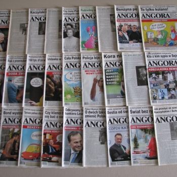 Ogłoszenie - Angora tygodnik 2018 r.