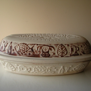 Ogłoszenie - Brytfanka - garnek rzymski do pieczenia nie szkliwiony owalny