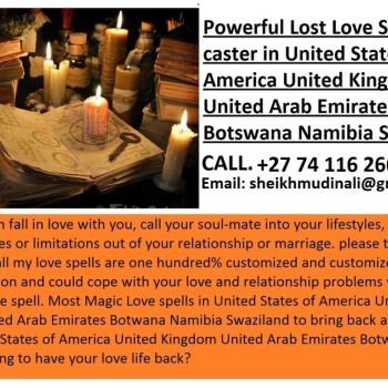 Ogłoszenie - Bring Back a Lost Lover in Toronto, Canada+27 74 116 2667