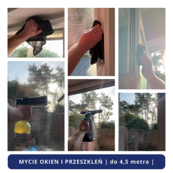 Ogłoszenie - PUSZCZYKOWO Mycie okien i przeszkleń | Firmy | Domy