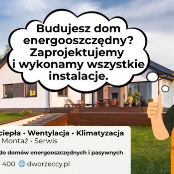 Ogłoszenie - Pompy ciepła i domy pasywne