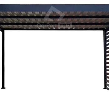 Ogłoszenie - Carport PREMIUM - Wiata samochodowa 4x5m - antracyt - dodatkowa zabudowa CP131