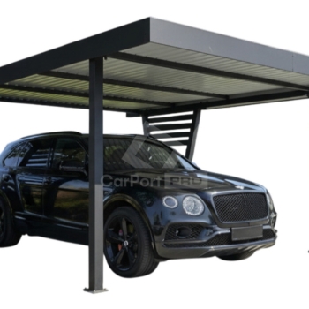 Ogłoszenie - Carport V PREMIUM 4x4,7m - Wypełnienie panelami - Wiata samochodowa - antracyt CP166