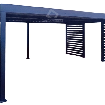 Ogłoszenie - CarPort PREMIUM - wiata samochodowa 6x5 - antracyt - dodatkowa zabudowa CP127