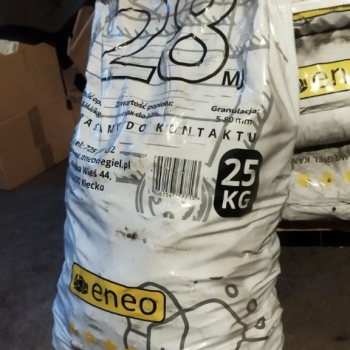 Ogłoszenie - Węgiel kamienny w workach po 25 kg (orzech)