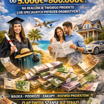 Ogłoszenie - Finansowanie bezzwrotne