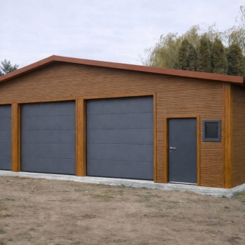 Ogłoszenie - Garaż 12x7 Płyta Pir 10 Brama 3,00m