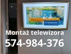 Ogłoszenie - Montaż telewizora na ścianie - Anteny Naprawa Ustawienie Serwis - Dąbrowa Górnicza